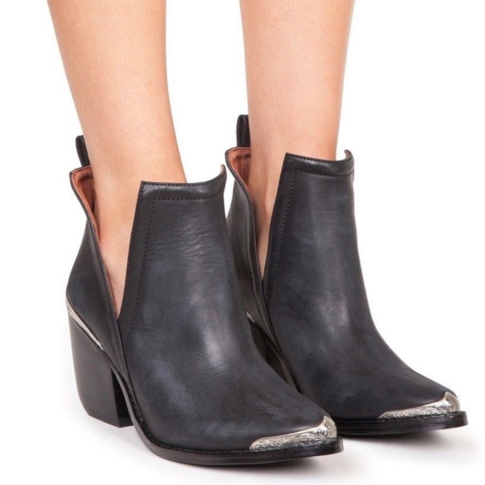 Jeffrey Campbell Orwell Cut Out Booties